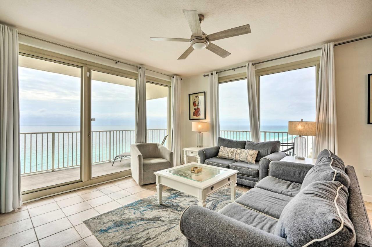 Beachfront Pcb Condo With Ocean View, Pool Access! Panama City Beach Zewnętrze zdjęcie