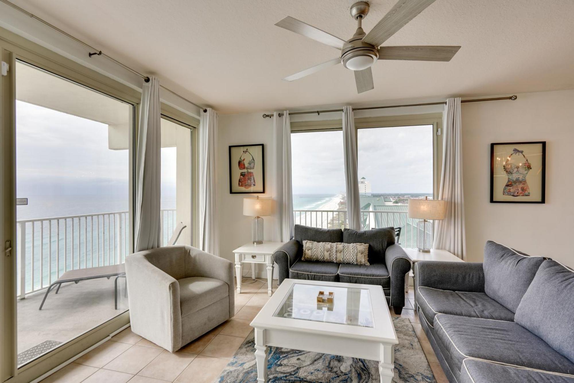 Beachfront Pcb Condo With Ocean View, Pool Access! Panama City Beach Zewnętrze zdjęcie